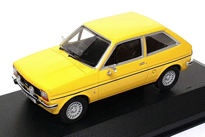 Vanguards 1/43 Scale VA12513 - Ford Fiesta MKI 1.1 Ghia - Signal Yellow
