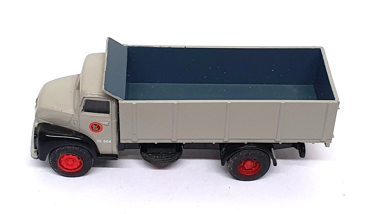 Base Toys 1/76 Scale D-07 - Leyland Comet Tipper Truck  - Grey