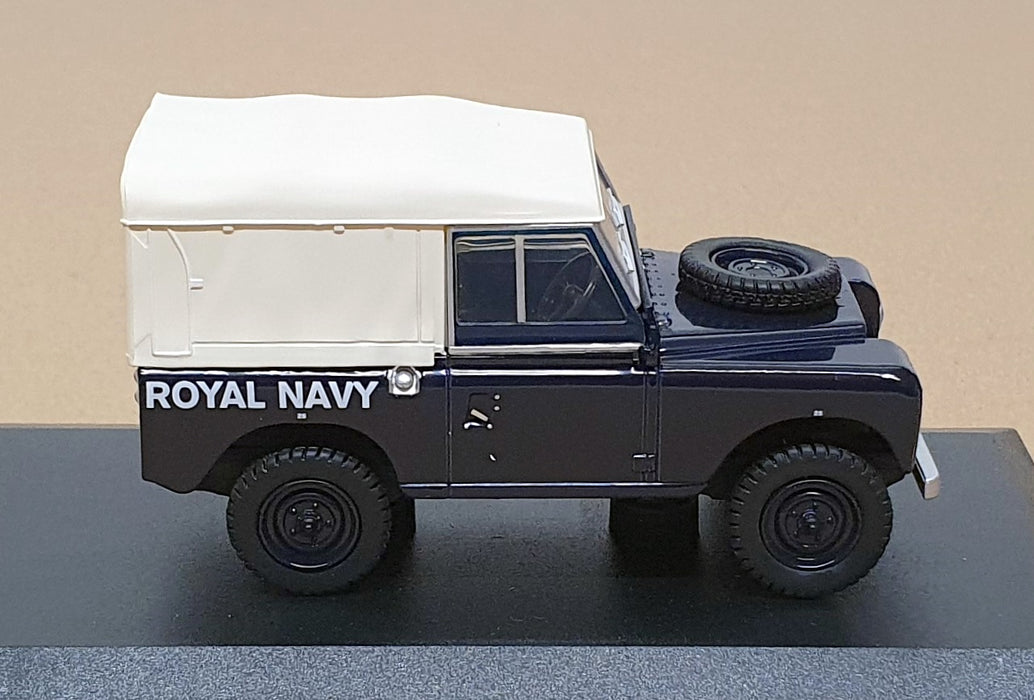 Oxford Diecast 1/43 Scale 43LR3S004 - Land Rover SIII SWB Royal Navy - Dk. Blue