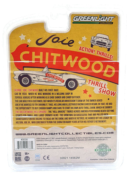 Greenlight 1/64 Scale 30330 - 1958 Chevrolet Corvette - White