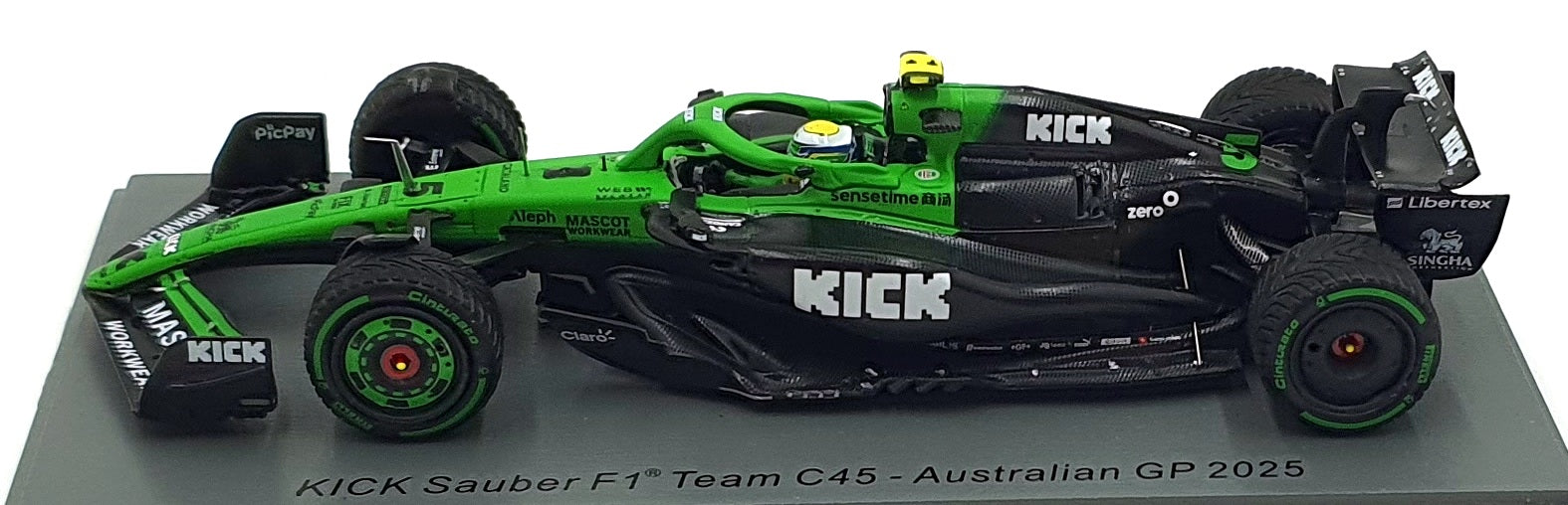Spark 1/43 Scale S9579 - KICK Sauber F1 Team C45 #5 Australian GP 2025