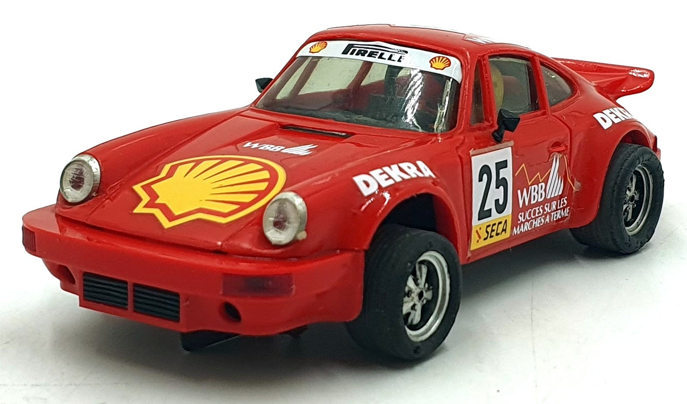 Matchbox SCX 1/32 Scale Slot Car 83590 - Porsche 911 #25 "Shell"