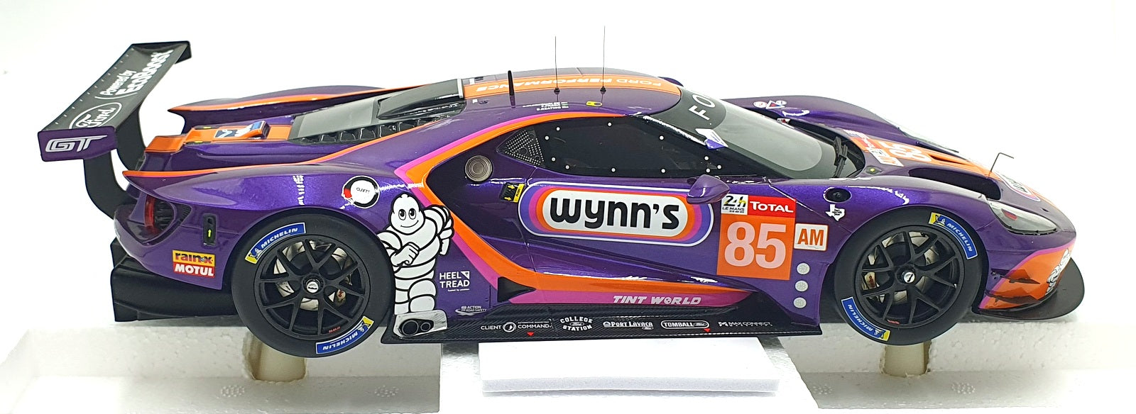 Top Speed 1/18 Scale TS0312 - Ford GT LMGTE Pro #85 2019 Le Mans