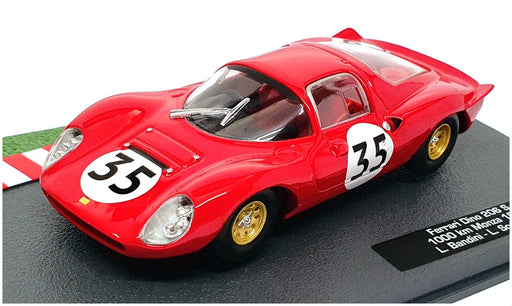 Altaya 1/43 Scale 30424B - Ferrari Dino 206 S #35 1000km Monza 1966 - Red