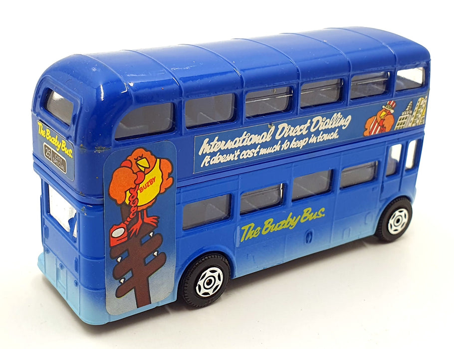 Corgi Appx 12cm Long Diecast 477 - AEC Routemaster "The Buzby Bus" - Blue