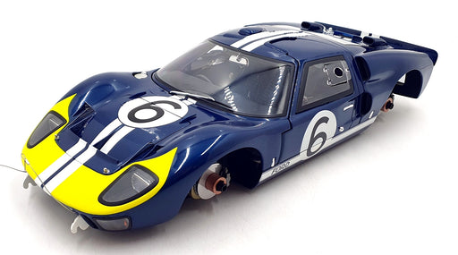 GMP 1/12 Scale G1201318 - 1966 Ford Gt40 MkII #6 Holman/Moody - Blue/Yellow