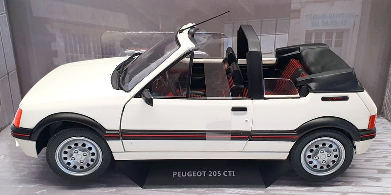 Solido 1/18 Scale S1806202 - 1989 Peugeot 205 CTI MK1 - White
