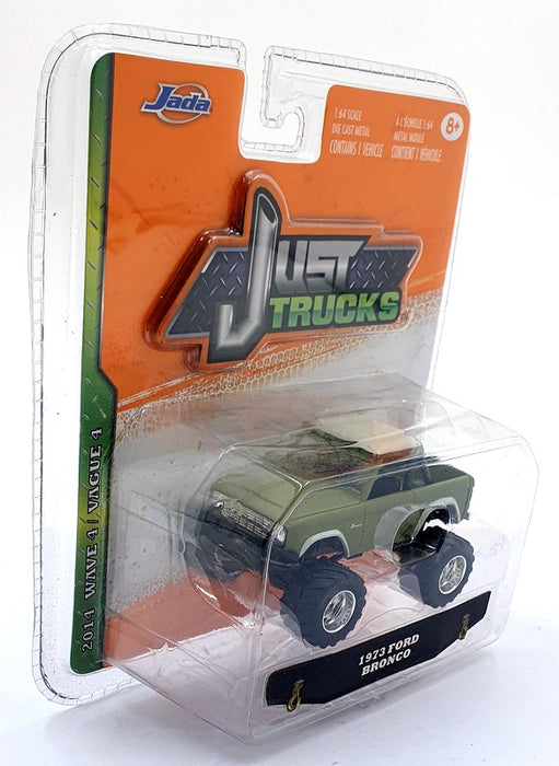 Jada Just Trucks 1/64 Scale 14020 - 1973 Ford Bronco - Khaki/Black