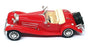 Burago 1/18 Scale 25625U - 1936 Mercedes Benz 500k Special Roadster - Red