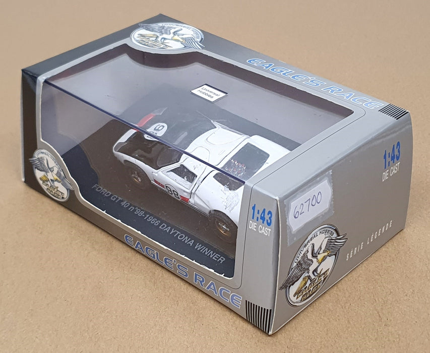 Eagle's Race 1/43 Scale 62700 - Ford GT40 #98 1966 Daytona Winner