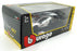Burago 1/24 Scale 18-28023 - Lamborghini Essenza SCV12 - White/Black