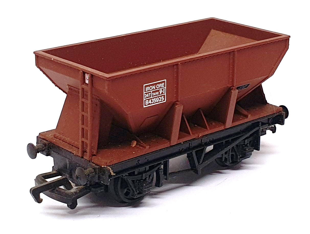 Bachmann OO 1/76 Scale 33-251 - 24T Ore Wagon B435906 In BR Brown