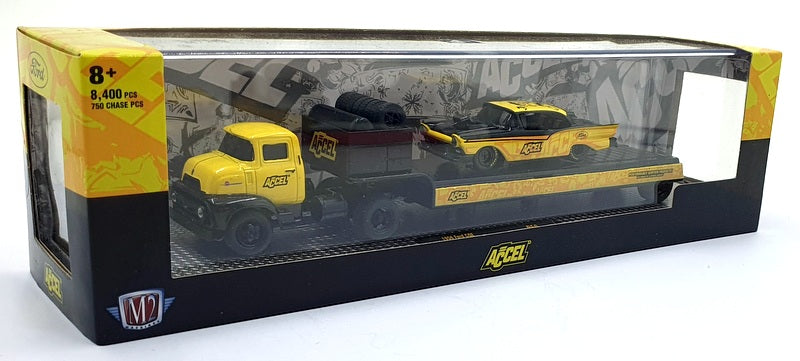 Castline M2 Machines 1/64 Scale F R59 -'56 Ford COE & '57 Fairlane 500 - ACCEL