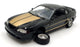Universal Hobbies 1/18 Scale Diecast 16126L - 1994 Ford Mustang - Black/Gold