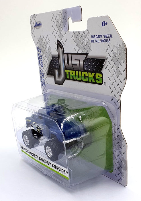 Jada Just Trucks 1/64 Scale 14020 - 1958 Chevrolet Apache Stepside - Blue