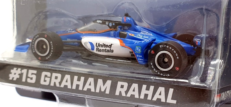 Greenlight 1/64 Scale 11561 NTT Indycar Series #15 G. Rahal - Blue