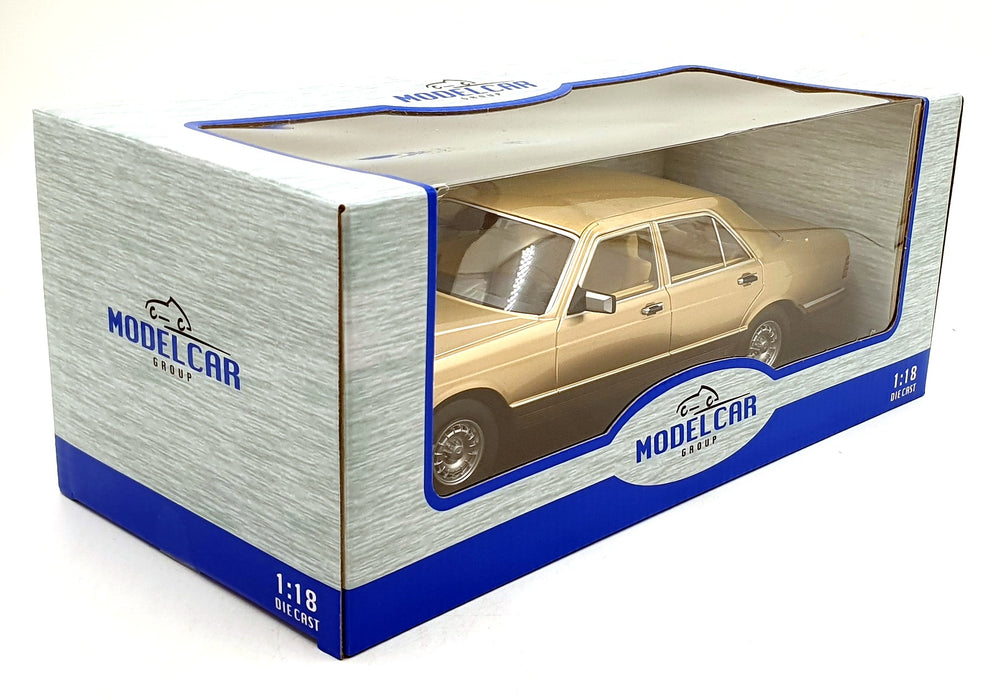 MCG 1/18 Scale Diecast MCG18548 - Mercedes-Benz S Class W126 - Met. Beige