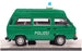 Premium ClassiXXs 1/43 Scale 11455 - Volkswagen T3a Minibus Polizei - Green