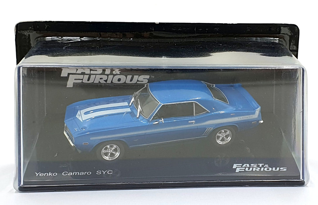 DeAgostini 1/43 Scale F220CMC009 - Fast and Furious Yenko Camaro SYC - Met. Blue