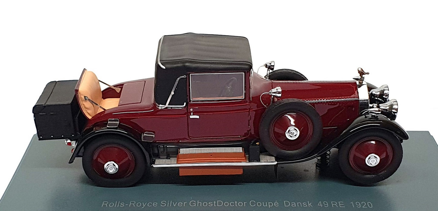 NEO 1/43 Scale NEO44240 - 1920 Rolls Royce Silver Ghost Doctor Coupe Dansk