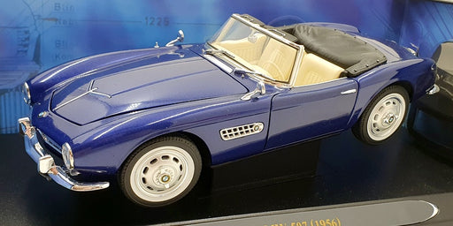 Ricko 1/18 Scale Diecast 32106 - 1956 BMW 507 - Blue