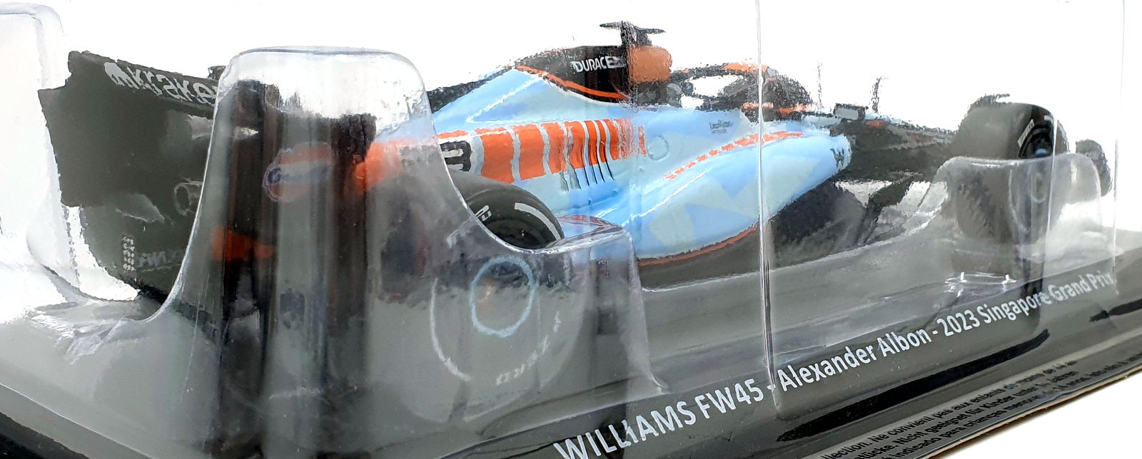 Altaya 1/24 Scale Diecast ALA0102 - F1 Williams FW45 #23 Singapore GP Albon 2023