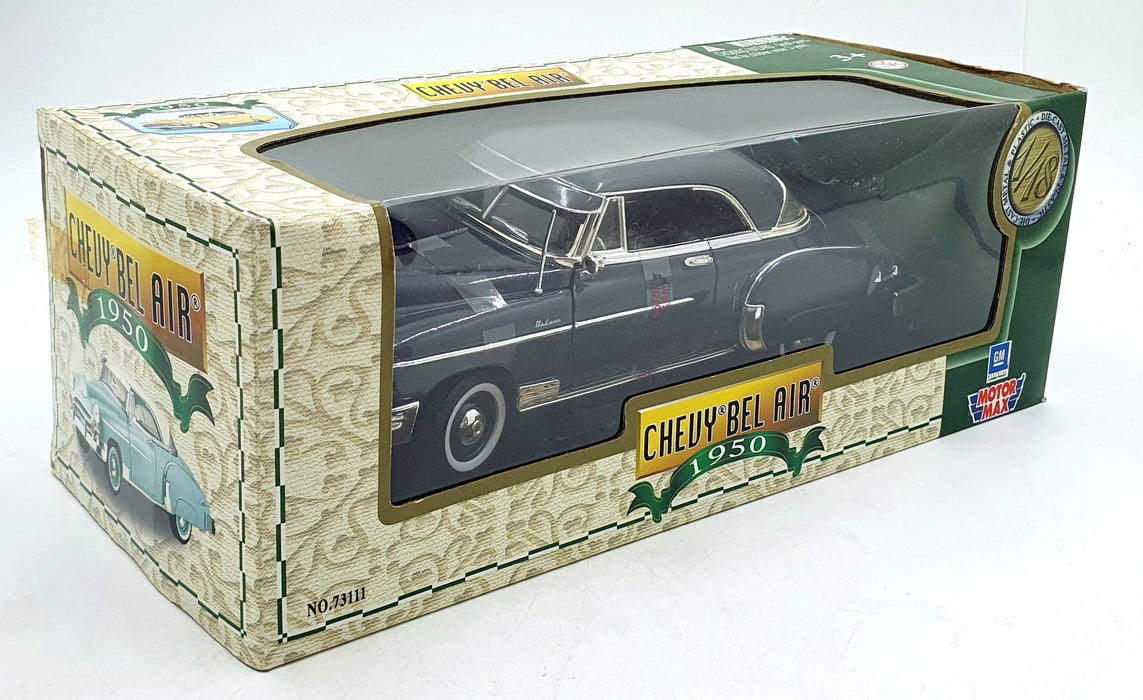 Motor Max 1/18 Scale Diecast 73111 - 1950 Chevy Bel Air - Two Tone Grey