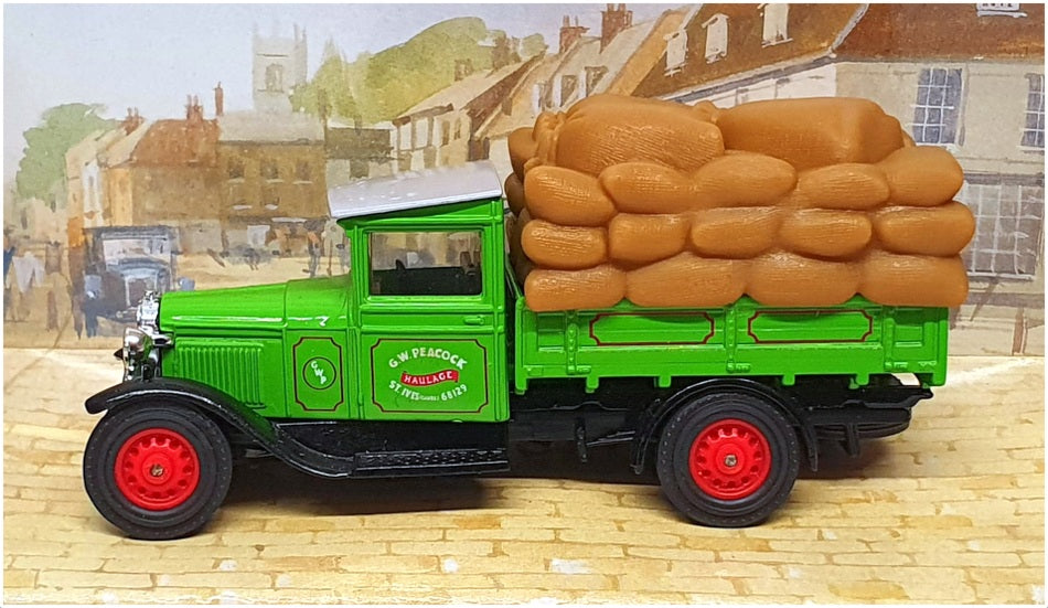 Matchbox Diecast Y62 - Model AA Ford 1.5 Ton Truck "G.W. Peacock" - Green