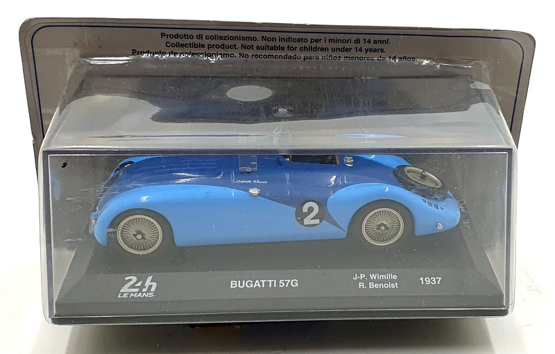 Altaya 1/43 Scale 19325E - Bugatti 57G #2 24H Le Mans 1937