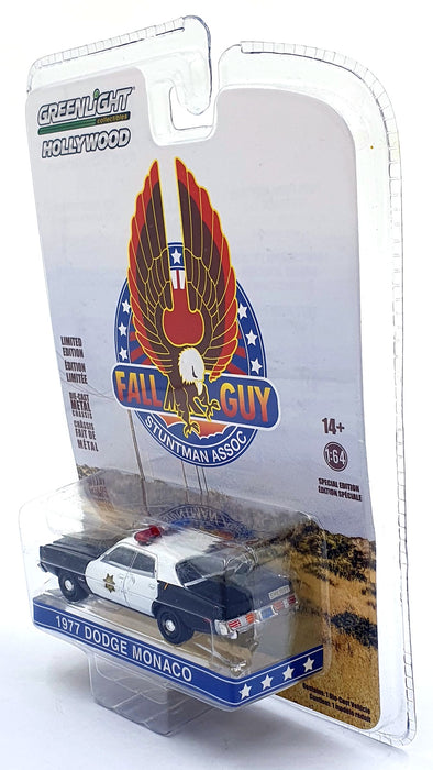 Greenlight 1/64 Scale 44965-D - 1977 Dodge Monaco Fall Guy Stunt Man