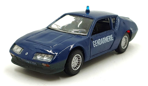 Norev Hachette 1/43 Scale DZ0526 1977 Renault Alpine A310 Gendarmerie Police Car