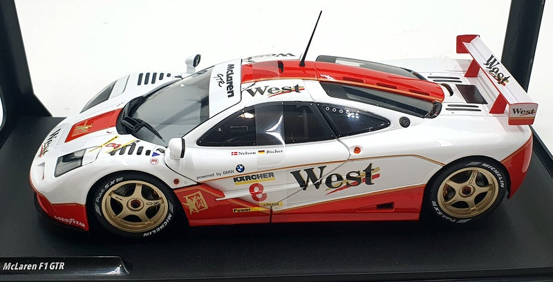 Solido 1/18 Scale S1804107 - McLaren F1 GTR Short Tail White 1995 Price/Bascher