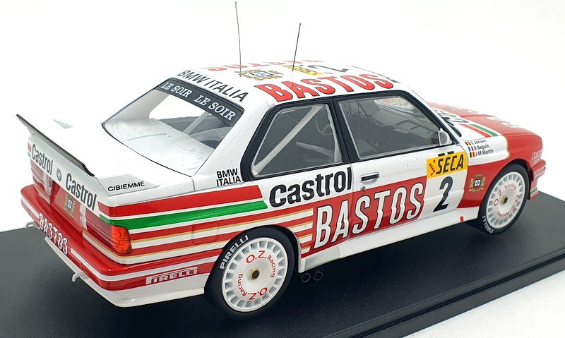IXO Models 1/18 Scale 18RMC081B - BMW M3 E30 #2 Spa Bastos 1991 Martin