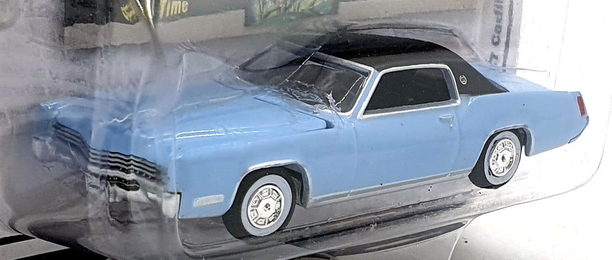 Auto World 1/64 Scale AW64272 - 1967 Cadillac Eldorado - Light Blue