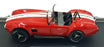 Solido 1/18 Scale Diecast S1804911 - 1965 Shelby Cobra 427 MKII - Red