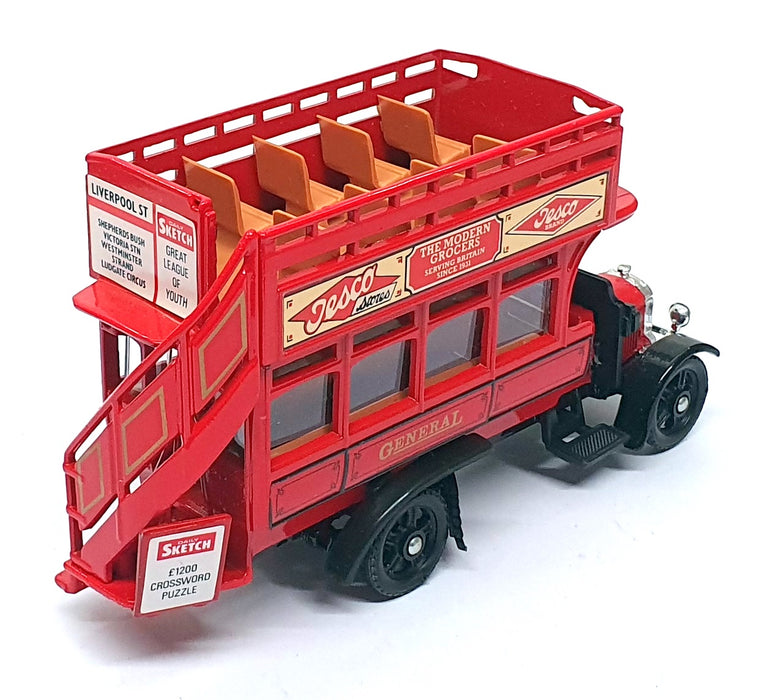 Corgi Appx 15cm Long Diecast TCB04D - Thornycroft Bus REWORKED