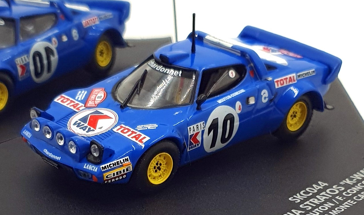 Skid 1/43 Scale SKC044 - Lancia Stratos "K-Way" #10 MC 1978 - Mouton/Conconi