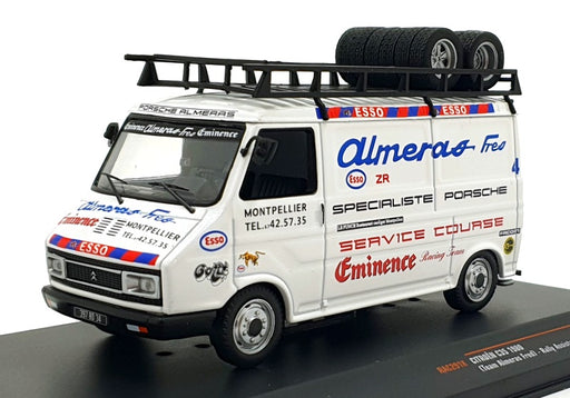 Ixo 1/43 Scale Diecast RAC291X - Citroen C35 Rally Assistance 1980 - White