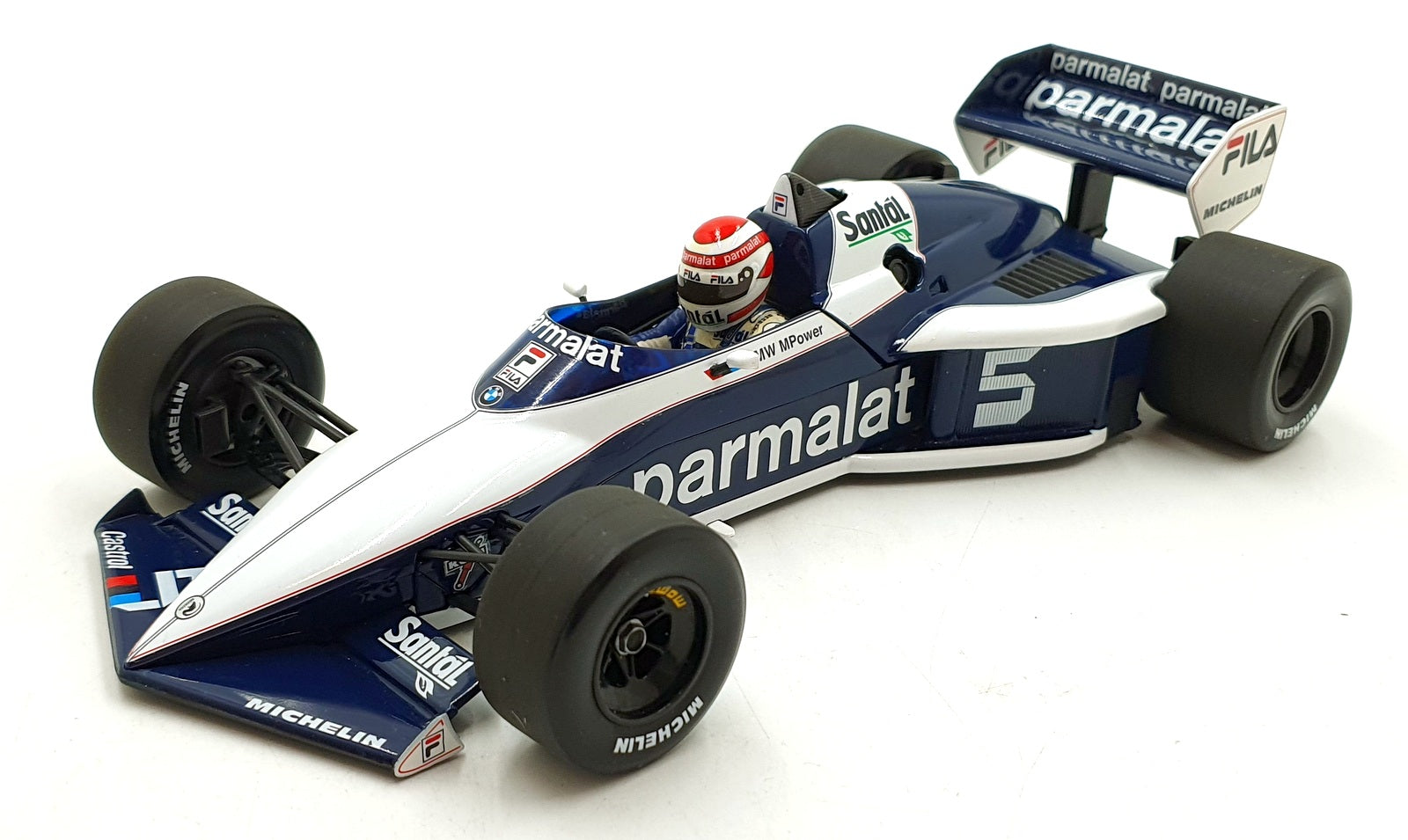 Minichamps 1/18 Scale 80 43 9 423 035 - Brabham BT52  BMW #5 N.Piquet W.Champion