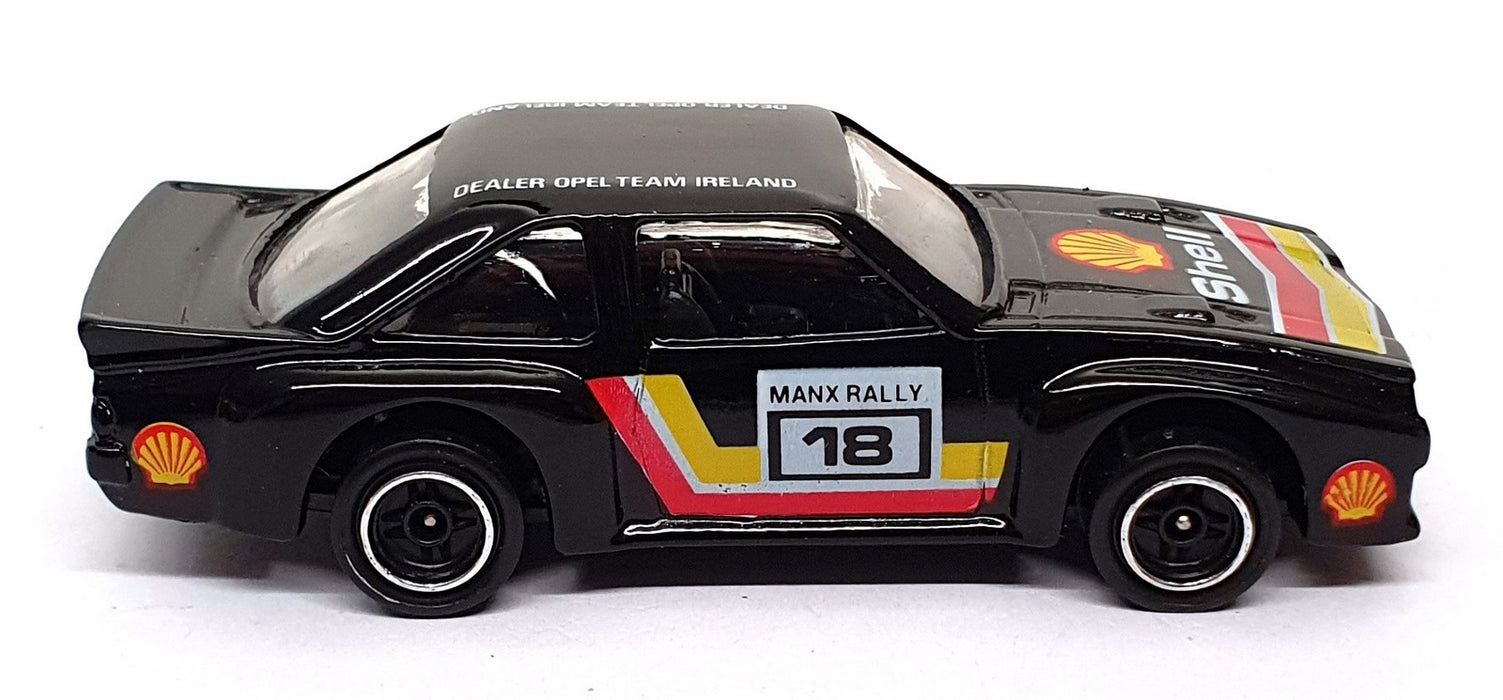 Corgi Appx 10cm Long Diecast C103 - Opel Manta 400 Race Car #18 - Black