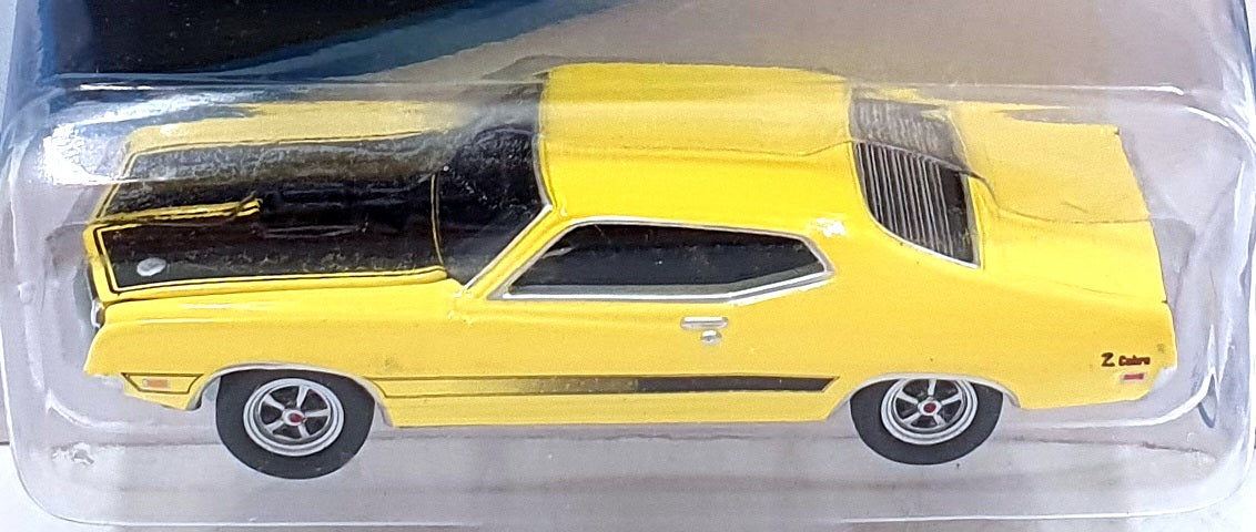 Johnny Lightning 1/64 JLMC026 Muscle Cars USA 1971 Ford Torino Cobra - Yellow