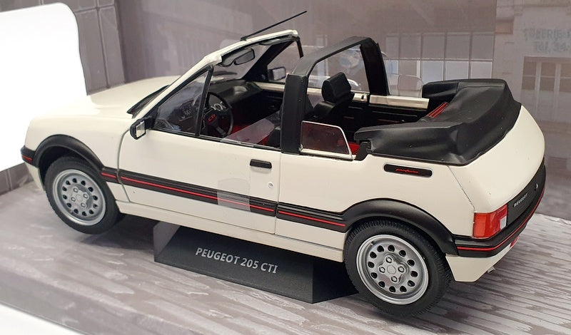 Solido 1/18 Scale S1806202 - 1989 Peugeot 205 CTI MK1 - White