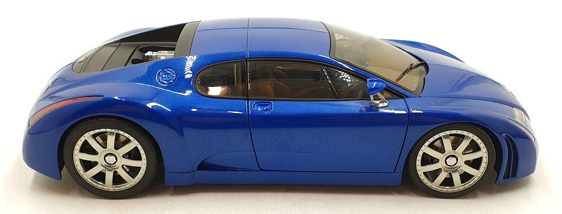 Autoart 1/18 Scale Diecast 70911 - Bugatti EB 18.3 Chiron - Blue Metallic
