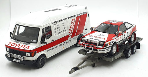 Otto 1/18 Scale OT480 Rally Pack Toyota WRC #3 Support and Trailer