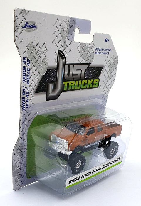 Jada Just Trucks 1/64 Scale 14020 - 2008 Ford F-350 Super Duty - Orange
