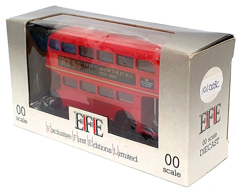 EFE 1/76 Scale 101003C - AEC Regent RT D/Deck London Bus R50 - Red
