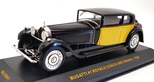 IXO Museum 1/43 Scale MUS061 - 1929 Bugatti 41 Royale Coach Weymann