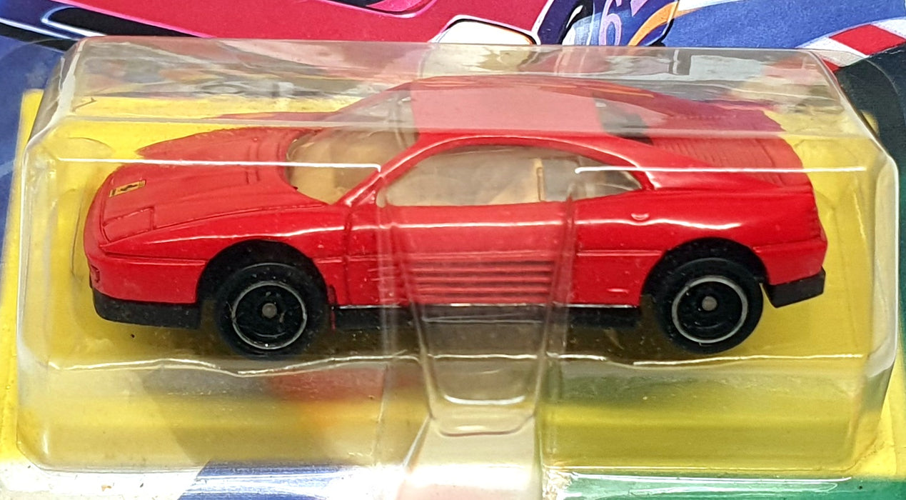 Corgi Turbos Appx 9.5cm Long Diecast 94440 - Ferrari 348 - Red