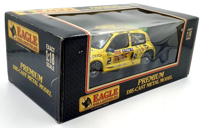 Universal Hobbies 1/18 Scale 4504 Renault Clio Sport Trophy #2 2000 Vainqueur