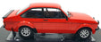 Ixo 1/18 Scale Diecast 18CMC103B - Ford Escort MKII RS 2000 1977 - Red